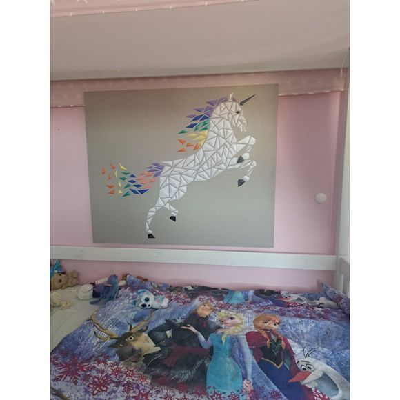 DGEmily Unicorn Wall Art | Large-Scale Wall Decor | Custom Sizes!! - Picture 10 of 12